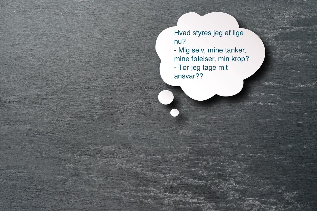 Hvad lader du dig styre af i denne tid?